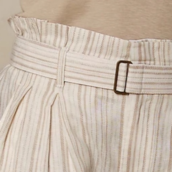 Banana Republic Linen Blend PaperBag Shorts NWT - Picture 4 of 4